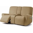 thumbnail image 1 of Funda reclinable para sofá de dos plazas ULTICOR, 8 piezas, color arena, 1 of 6