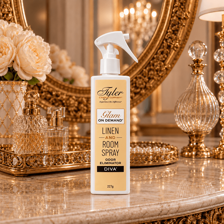 Tyler Candle Diva Glam Linen & Room Spray, 8 oz photo 4