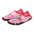 thumbnail image 4 of Toddler Boy Shoes Little Boys Sneakers Kids Toddler Boys Girls Cartoon Outdoors Water Shoes Barefoot Quick-Dry Aqua Socks Non- Rubber Sole Snorkeling Shoes 3-8Y, 4 of 4