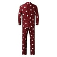 thumbnail image 3 of Women‘s Long Sleeve Top and Pants Matching Family Pajamas Set  2-Piece, 3 of 3