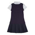 thumbnail image 2 of French Toast Toddler Girls 2-4 School Uniform Pleat 2-Fer Dress, 2 of 2