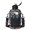 Fireman and Truck Blue Pattern, variant on Fireman and Sign White Pattern 74oz Half Gallon Water Bottle with Sleeve, Gym Hydration Bottle with Strap & Storage Pocket, Straw Flip Lid Gifts for Men Women Fitness Enthusiasts
