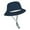 Navy Solid, variant on Ponceau Baby Sun Hat UPF 50  Sun Protection Summer Beach Hat Cute Baby Bucket Hat Wide Brim Toddler Sun Hats for Boys Girls Navy Solid M