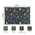 thumbnail image 5 of DarkBlue Cartoon Dinosaurs Text Pattern Door Rugs,Washable Non Slip Door Mats Indoor,Decorative Door Mats,Entry Mat Indoor for Entrance,Bedroom,Kitchen,Bathroom,16"x24", 5 of 6