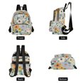 thumbnail image 4 of FORMRS Mini Backpack Purse for Women Quilted Travel Daypack Casual Shoulder Bag, Floral Pattern, 4 of 7