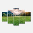 thumbnail image 2 of Triglav Mountain Panorama - Landscape Photography Canvas Print, 2 of 3