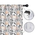 thumbnail image 4 of Blackout Kids Curtains,White Halloween Skull Pumpkin Pattern Childrens Insulated Curtains Set Of 2,Bedroom Essentials,Toddler Room Decor 42"x54", 4 of 5