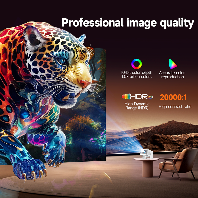 Magcubic HY350Max Smart Projector, 1080P Native, 4K/8K Support photo 4