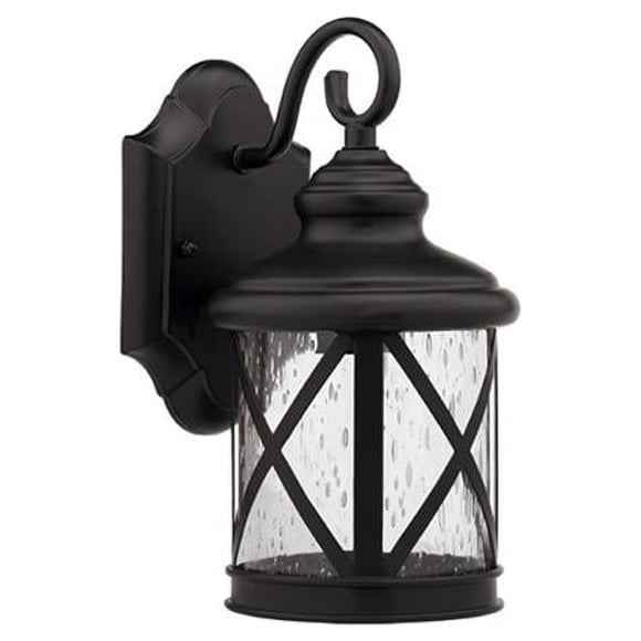 Chloe CH25041RB11-OD1 11 in. Lighting Milania Adora Transitional 1 Light Rubbed Bronze Outdoor Wall Sconce - Oil Rubbed Bronze