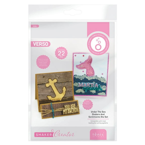 Tonic Studios Shakers And Die Set-Under The Sea