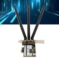 thumbnail image 1 of Tarjeta WiFi PCIE, Tarjeta De Red WiFi Bluetooth 4.0 Amplia Cobertura 2.Ghz 5Ghz 1750Mbps Estabilidad De Señal Para PC De Escritorio, 1 of 7