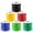 Red, Blue, Gree, Dark Green, Yellow, Black, variant on Lanyard String Kit, Cridoz 6Pack Plastic Lacing Cord Gimp String Lanyard Weaving Kit for Boondoggle, Bracelets, Keychains, Crafts