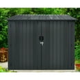 thumbnail image 3 of Hanover Bicycle Storage Shed HANBIKESHD-GRY, 3 of 7