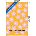 thumbnail image 3 of Art Bohème - Pink Flowers Wall Poster, 14.725" x 22.375", 3 of 6