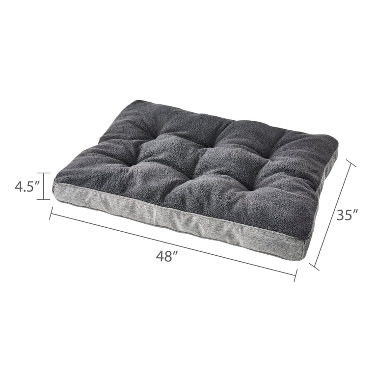 Vibrant Life Extra Large Orthopedic Pet Bed, Gray photo 3