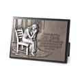 thumbnail image 2 of Praying Woman Sculpture Plaque, 2 of 3