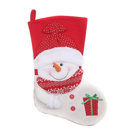 

Cute Cat Dog Xmas Gift Bags Hanging Pendants Xmas Candy Sock Christmas Ornaments