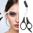thumbnail image 2 of Eyebrow Trimming Scissors with Combs, Eyebrow Trimmers, Safe Eyebrow Trimming Tool, Beard Trimmer, Easy to Operate for Beginners, Makeup Artist Recommended Eyebrow Scissors, A, 2 of 5