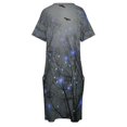 thumbnail image 4 of La vista de las estrellas Me hace ensueño vestido largo holgado con bolsillos para mujer vestidos de verano, 4 of 6