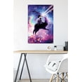 thumbnail image 6 of James Booker - Laser Space Cat Llama Wall Poster with Pushpins, 22.375" x 34", 6 of 6