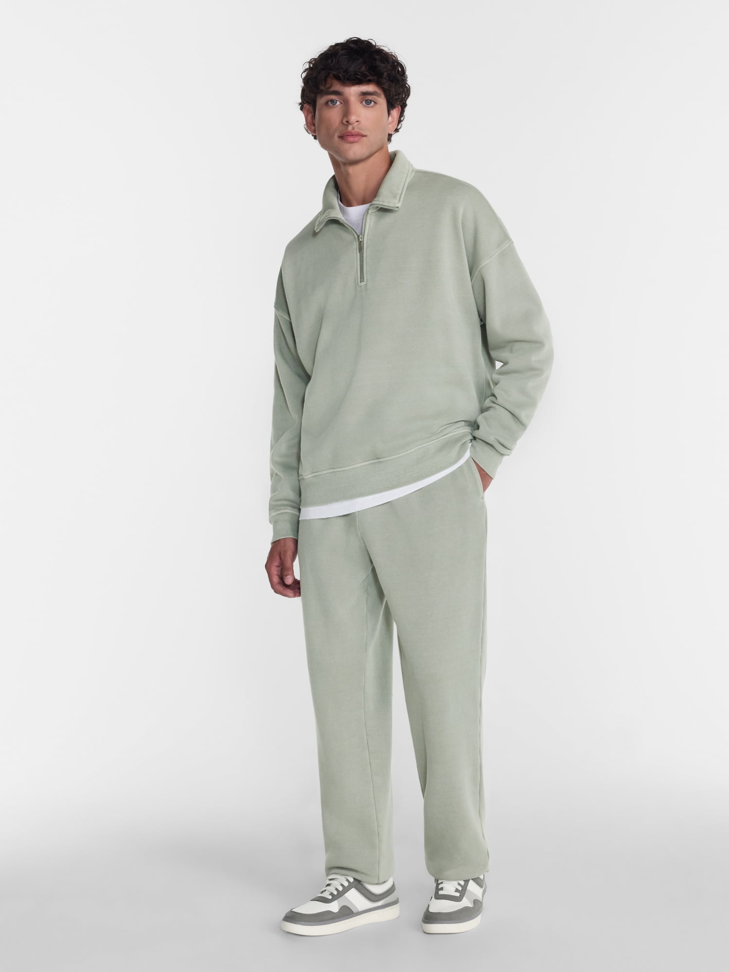 No Boundaries Fleece Jogger Sweatpants, 30'' Inseam Closed Hem, Men's Sizes XS-4XLT
