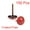 Red, variant on Uxcell 0.43''x0.67'' Upholstery Nails Tacks Round Head Thumb Push Pins Iron White 150Pcs