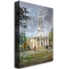 Trademark Art "Lawrence Memorial Chapel" Canvas Art by Ryan Radke
