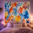 thumbnail image 2 of Layered Arrangement Botanical with Elements Main Consists Types, Mystical Fantasy for Space Lovers, Galaxy Room Decor, Mother'S Day Gift, Tapestry Wall Hanging for Bedroom and Dorm, 2 of 7