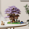 thumbnail image 5 of 2229Pieces Mini Building Blocks Set for Adults, Flower Tree Building Set with Micro Bricks Model for Home Decor & Christmas Birthday Gifts(Violet), 5 of 6