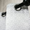 thumbnail image 3 of Ambesonne Grey and White Grommet Curtain, Vintage Circles, 50" x 84", Warm Taupe White, 3 of 6