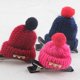thumbnail image 4 of Niños tejer hilo de lana sombrero pinzas para el cabello pasador de Navidad GeweYeeli PS9075-08, 4 of 7