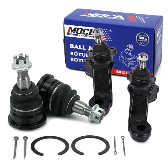 MOCA AUTOPARTS 4x Front Upper & Lower Ball Joints Fit for 1998-2004 Toyota Tacoma 2.7L 3.4L