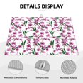 thumbnail image 4 of Kdxio Orchids Flowers for Dish Drying Mat,24*18 inch Absorbent Dish Drainer Kitchen Counter,Large Size Dish Drying Pad for Countertops,Draining Racks, 4 of 9