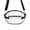 Black, variant on Clear Football Bag for Stadium Events, PVC Crossbody Purse with Shoulder Strap, Game Day Bag for Concerts Sports Games, Red