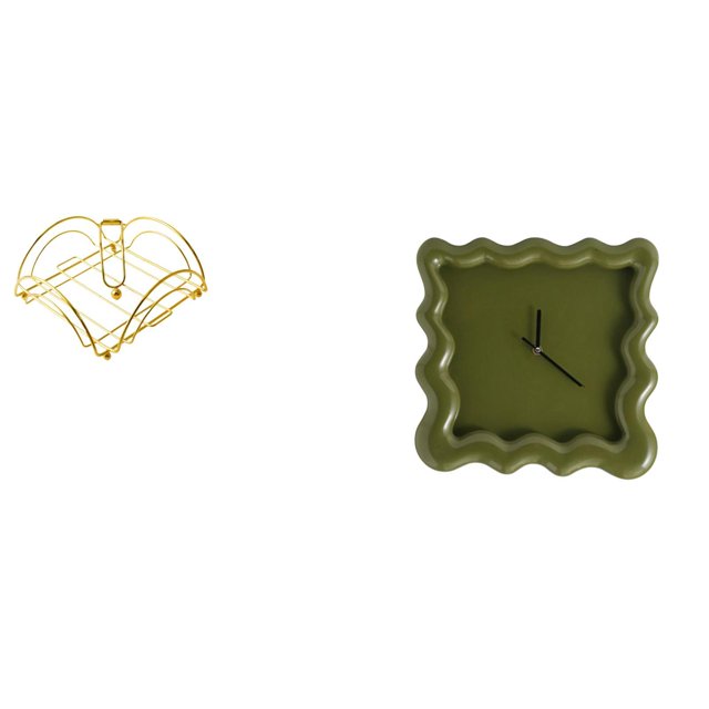 Dispensador De Servilletas Con Brazo Pesado Y Reloj De Pared Cuadrado, Adorno Para Mesa, Almacenamiento, Hotel, Bar, Cafetería, Baño, Casa De Campo, Cocina, Estudio, Preciso, Silencioso,