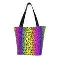 thumbnail image 1 of Disketp Animal Paw Rainbow for Women’s Casual Shoulder Tote Bag Cross-body Handbags for Shopping, Travel and Daily Use, 1 of 6