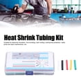 thumbnail image 2 of Neyseki 140Pcs Wire Wrap Assortment Kit Heat Shrink Tubing DIY Electrical Cable Insulation Sleeve, 2 of 7