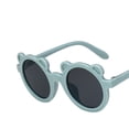 thumbnail image 2 of FOCUSNORM Lunettes de Soleil pour Enfants, Monture Ronde pour Garçons et Filles, 2 of 5