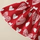 thumbnail image 5 of Sudadera Para Niños Pequeños Moda Para Niñas Lindas Manga Larga Corazón Dulce Estampado De Letras Volantes Pantalones Acampanados Traje Blanco Odeerbi  LM103-9436, 5 of 9