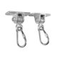 thumbnail image 1 of Locking Snap Hooks | Heavy Duty Swing Hook Hangers Seat Trapeze Sets | Static Tension 5000 Lb Capaci, 1 of 5