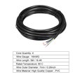 thumbnail image 2 of RVV Alambre Cable Extensión Cable Cobre Alambre Eléctrico Conductor 4 Núcleo 18 AWG 5M/16.4Pies Largo, 2 of 3