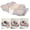 Light Gray, variant on EDX Ergonomic Contour Memory Foam Pillow for Neck & Shoulder Pain Relief, Slow Rebound Cervical Support, Cooling Washable Cover, Light Gray