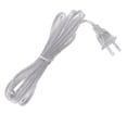 thumbnail image 2 of B&P Lamp® Clear Silver Lamp Cord, 6 Foot Long SPT-1 Wire, UL Listed, 2 of 3