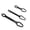 Black, variant on DAMAI 3 PCS Thickened Double-Ended Torx Wrench, Adjustable Multi-Size Torque Universal Wrench, Portable Hand Repair Tool for Glasses Outdoor Riding Home Car Daily Maintenance