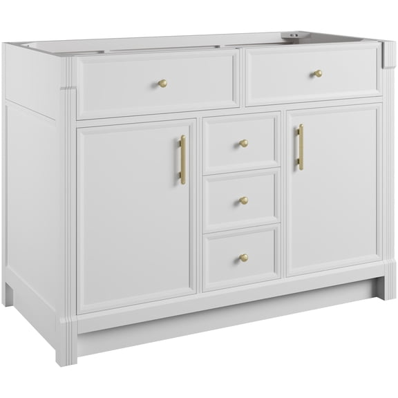 James Martin Vanities 660-V48-BW Bellshire 48" Single Free Standing Poplar Wood Vanity