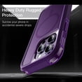 thumbnail image 4 of JETech Case for iPhone 14 Pro 6.1-Inch Compatible with MagSafe, Heavy Duty Dual-Layer Rugged Protection, Shockproof Protective Tough Phone Magnetic Cover (Deep Purple), 4 of 6