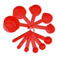 thumbnail image 1 of Measuring Spoon Set 11pcs/set Plastic Measuring Spoon Cup Set Bpa-free Baking Measuring Tool for Flour Sugar Salt Liquid Multifunctional Kitchen Meter, 1 of 1