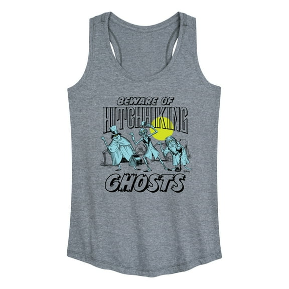 The Haunted Mansion  - Hitchhiking Ghosts  - Women's Racerback Tank Top
