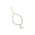 thumbnail image 1 of Minnieouse perla oro circón ajustable ligero resistente cadena pulseras pulido moda joyería mujer regalo novia Ropa, zapatos y accesorios Miscelánea Minnieouse AP016712-00, 1 of 6