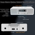 thumbnail image 3 of Sistema estéreo doméstico Reproductor de CD WISCENT Premium 20W RMS Bluetooth, 3 of 7